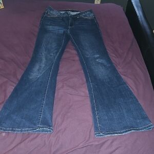 Judy Blue Dark Denim Flare Jeans